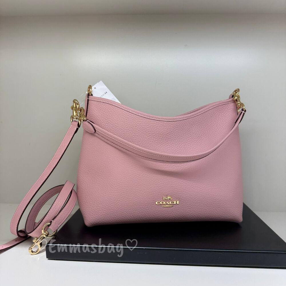 Coach Laurel Shoulder Bag CR148 Gold/Carnation